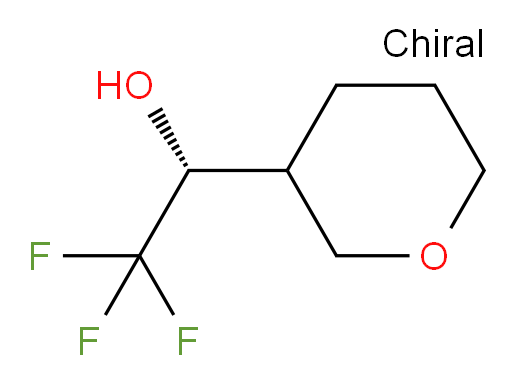 (1R)-2,2,2-trifluoro-1-(oxan-3-yl)ethan-1-ol