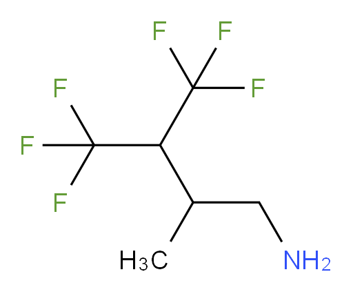 4,4,4-trifluoro-2-methyl-3-(trifluoromethyl)butan-1-amine