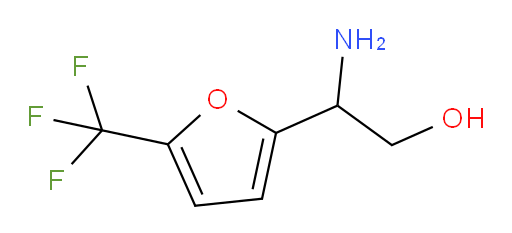 2-amino-2-[5-(trifluoromethyl)furan-2-yl]ethan-1-ol