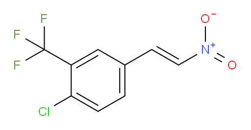 1-chloro-4-(2-nitroethenyl)-2-(trifluoromethyl)benzene