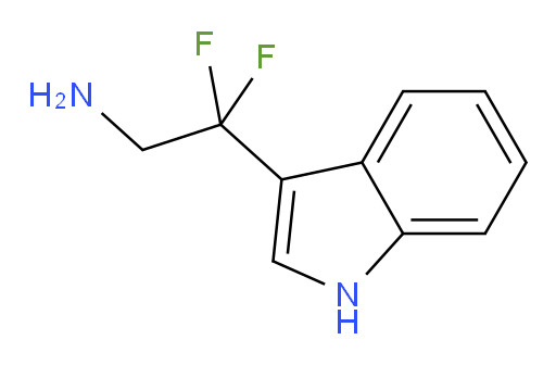 2,2-difluoro-2-(1H-indol-3-yl)ethan-1-amine