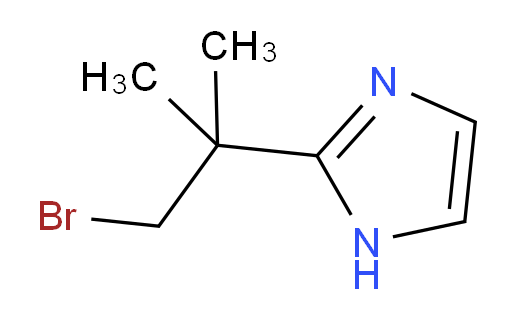 2-(1-bromo-2-methylpropan-2-yl)-1H-imidazole