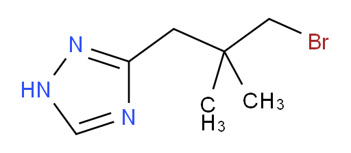 3-(3-bromo-2,2-dimethylpropyl)-1H-1,2,4-triazole