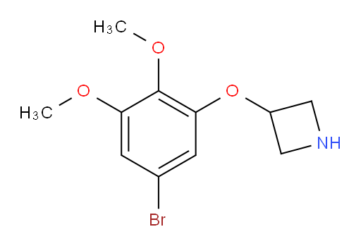 3-(5-bromo-2,3-dimethoxyphenoxy)azetidine