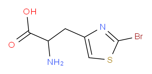 2-amino-3-(2-bromo-1,3-thiazol-4-yl)propanoic acid