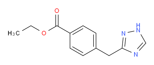 ethyl 4-[(1H-1,2,4-triazol-3-yl)methyl]benzoate