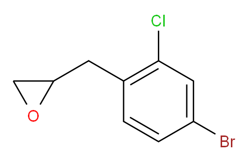2-[(4-bromo-2-chlorophenyl)methyl]oxirane