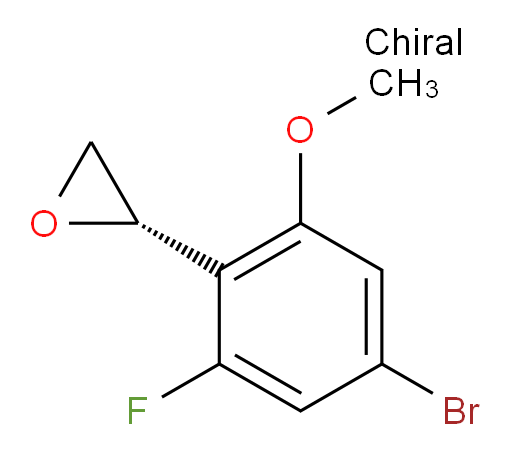 (2S)-2-(4-bromo-2-fluoro-6-methoxyphenyl)oxirane