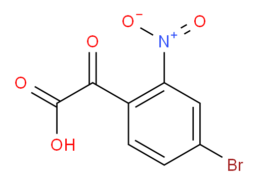 2-(4-bromo-2-nitrophenyl)-2-oxoacetic acid