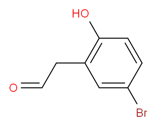 2-(5-bromo-2-hydroxyphenyl)acetaldehyde