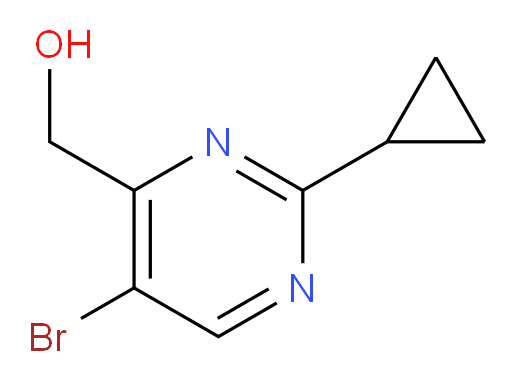 (5-bromo-2-cyclopropylpyrimidin-4-yl)methanol