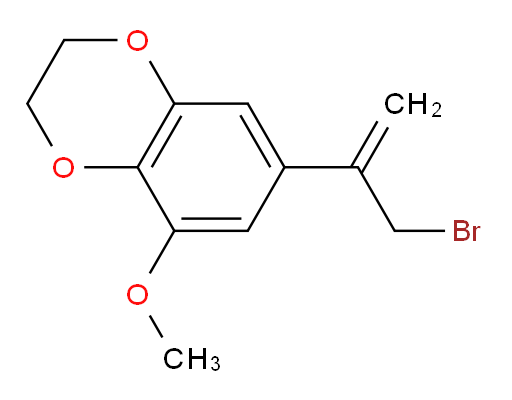 7-(3-bromoprop-1-en-2-yl)-5-methoxy-2,3-dihydro-1,4-benzodioxine