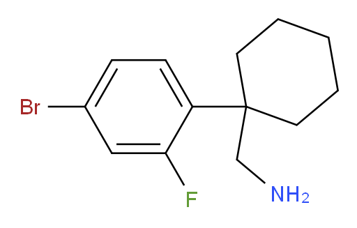 [1-(4-bromo-2-fluorophenyl)cyclohexyl]methanamine
