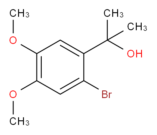 2-(2-bromo-4,5-dimethoxyphenyl)propan-2-ol