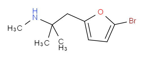 [1-(5-bromofuran-2-yl)-2-methylpropan-2-yl](methyl)amine