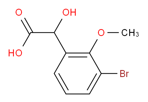 2-(3-bromo-2-methoxyphenyl)-2-hydroxyacetic acid