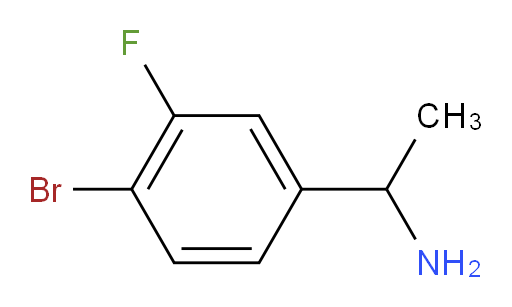 1-(4-bromo-3-fluorophenyl)ethan-1-amine