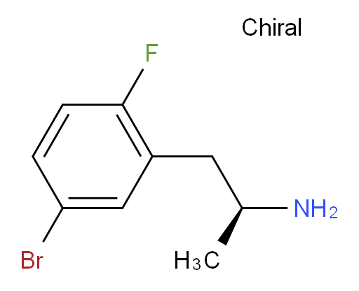 (2S)-1-(5-bromo-2-fluorophenyl)propan-2-amine