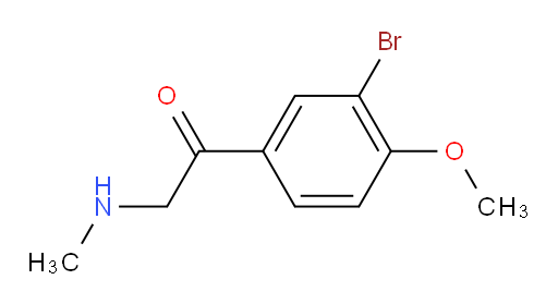 1-(3-bromo-4-methoxyphenyl)-2-(methylamino)ethan-1-one
