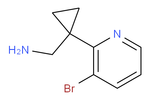 [1-(3-bromopyridin-2-yl)cyclopropyl]methanamine