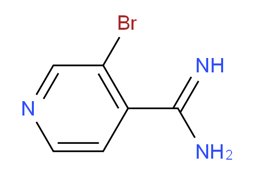 3-bromopyridine-4-carboximidamide
