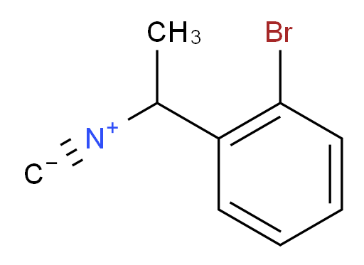1-bromo-2-(1-isocyanoethyl)benzene