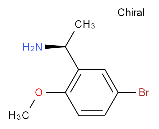 (1S)-1-(5-bromo-2-methoxyphenyl)ethan-1-amine