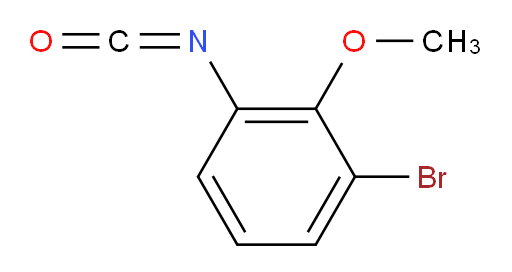 1-bromo-3-isocyanato-2-methoxybenzene