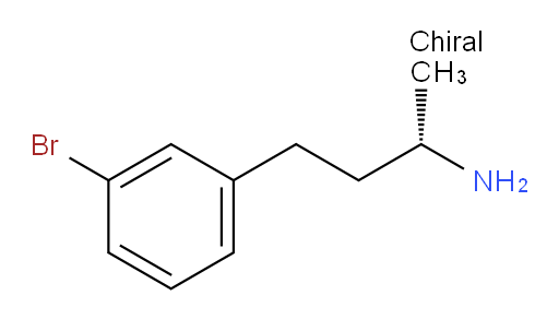 (2S)-4-(3-bromophenyl)butan-2-amine