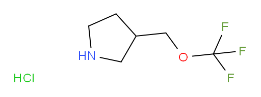 3-[(trifluoromethoxy)methyl]pyrrolidine hydrochloride