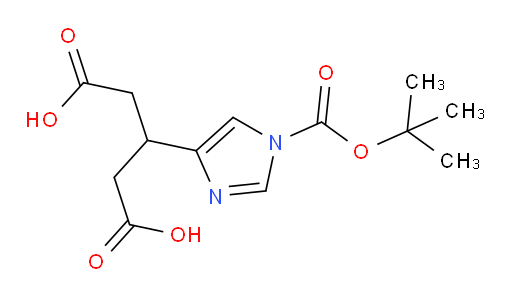 3-{1-[(tert-butoxy)carbonyl]-1H-imidazol-4-yl}pentanedioic acid