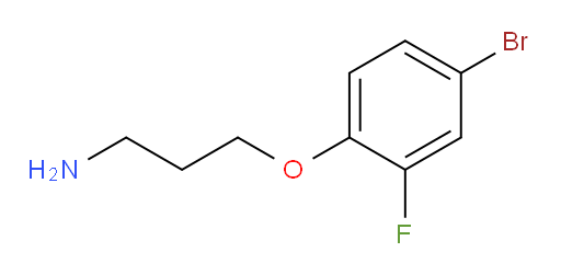 3-(4-bromo-2-fluorophenoxy)propan-1-amine