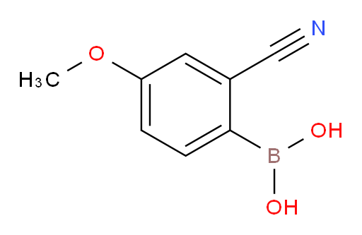 (2-cyano-4-methoxyphenyl)boronic acid