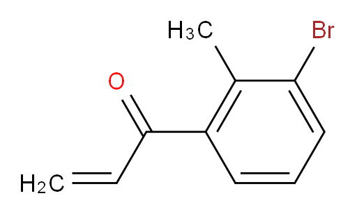 1-(3-bromo-2-methylphenyl)prop-2-en-1-one