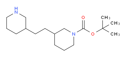 tert-butyl 3-[2-(piperidin-3-yl)ethyl]piperidine-1-carboxylate