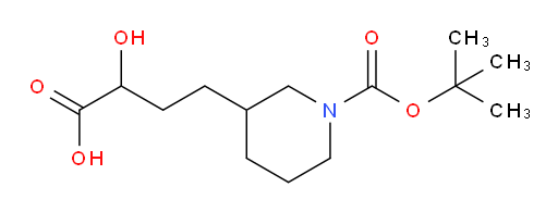 4-{1-[(tert-butoxy)carbonyl]piperidin-3-yl}-2-hydroxybutanoic acid