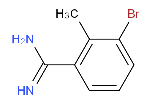 3-bromo-2-methylbenzene-1-carboximidamide