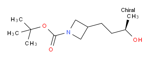 tert-butyl 3-[(3R)-3-hydroxybutyl]azetidine-1-carboxylate