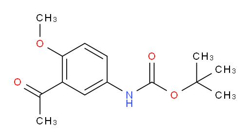 tert-butyl N-(3-acetyl-4-methoxyphenyl)carbamate