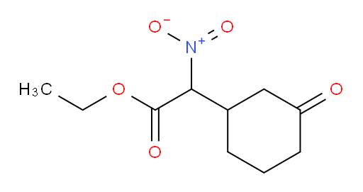 ethyl 2-nitro-2-(3-oxocyclohexyl)acetate