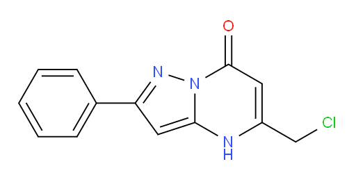 5-(chloromethyl)-2-phenyl-4H,7H-pyrazolo[1,5-a]pyrimidin-7-one