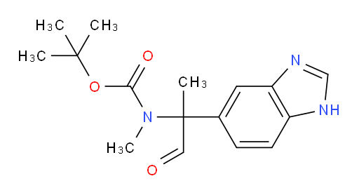 tert-butyl N-[2-(1H-1,3-benzodiazol-5-yl)-1-oxopropan-2-yl]-N-methylcarbamate
