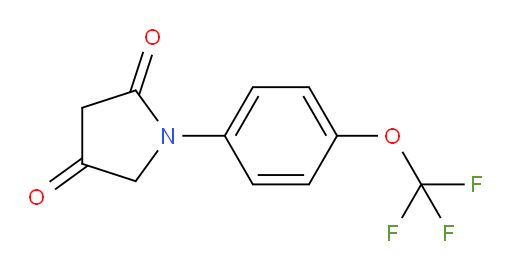 1-[4-(trifluoromethoxy)phenyl]pyrrolidine-2,4-dione