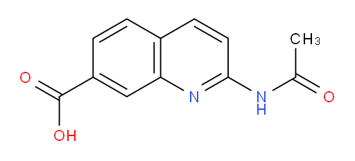 2-acetamidoquinoline-7-carboxylic acid