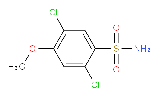 2,5-dichloro-4-methoxybenzene-1-sulfonamide
