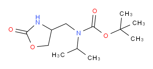 tert-butyl N-[(2-oxo-1,3-oxazolidin-4-yl)methyl]-N-(propan-2-yl)carbamate