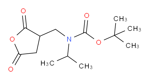 tert-butyl N-[(2,5-dioxooxolan-3-yl)methyl]-N-(propan-2-yl)carbamate