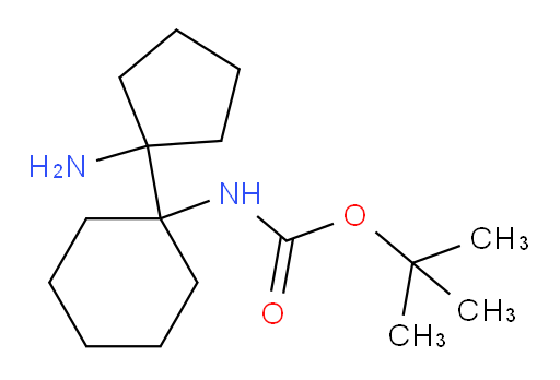 tert-butyl N-[1-(1-aminocyclopentyl)cyclohexyl]carbamate
