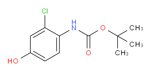 tert-butyl N-(2-chloro-4-hydroxyphenyl)carbamate