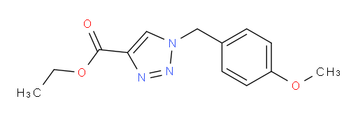 ethyl 1-[(4-methoxyphenyl)methyl]-1H-1,2,3-triazole-4-carboxylate
